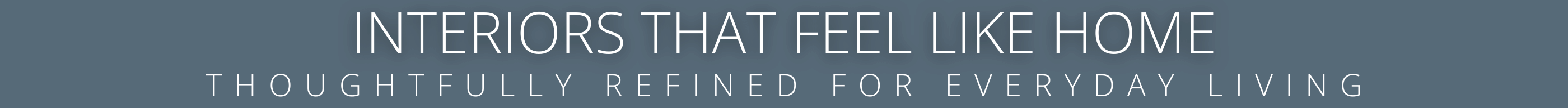 Interiors redesigned for living